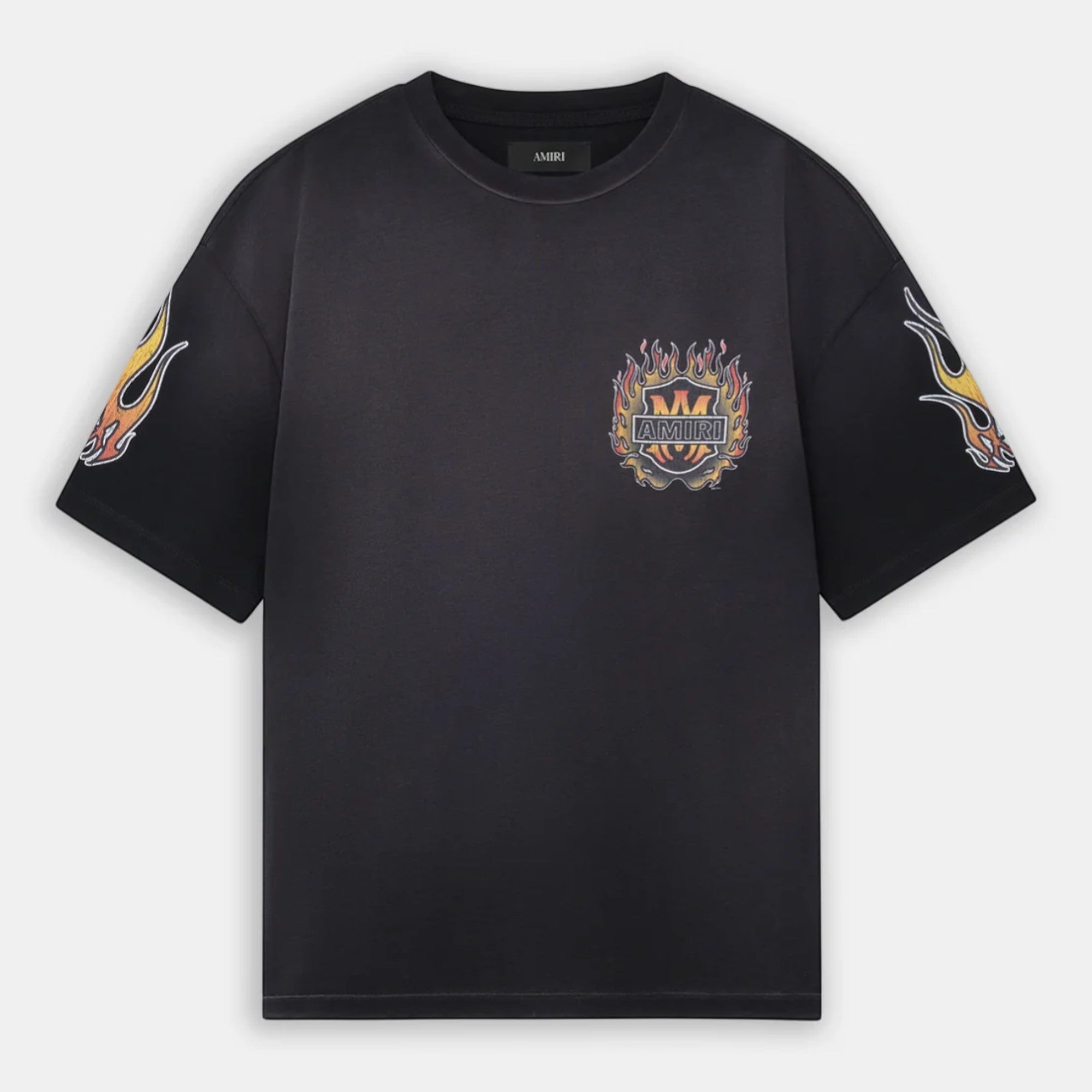 MA Flames Oversized T-Shirt Black