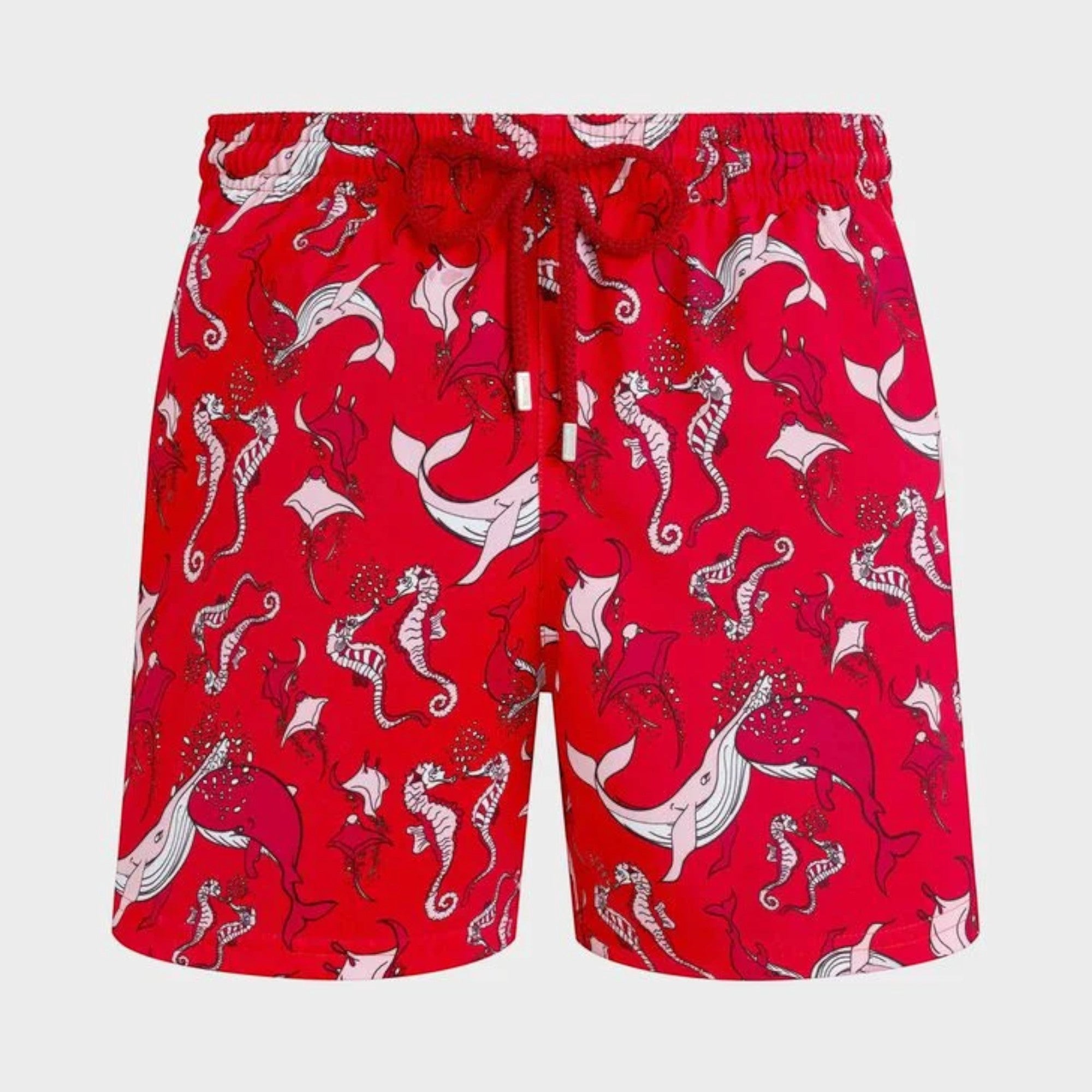 Stretch Swim Trunks Whales Love