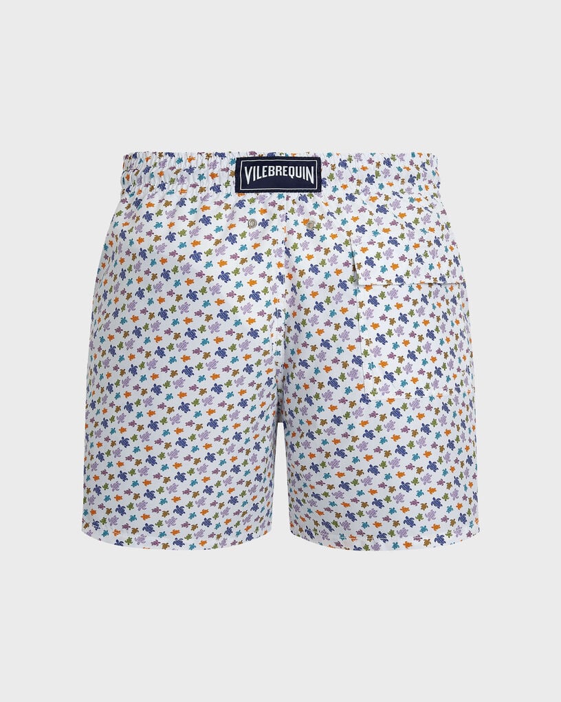 Swim Trunks Micro Ronde des Tortues White