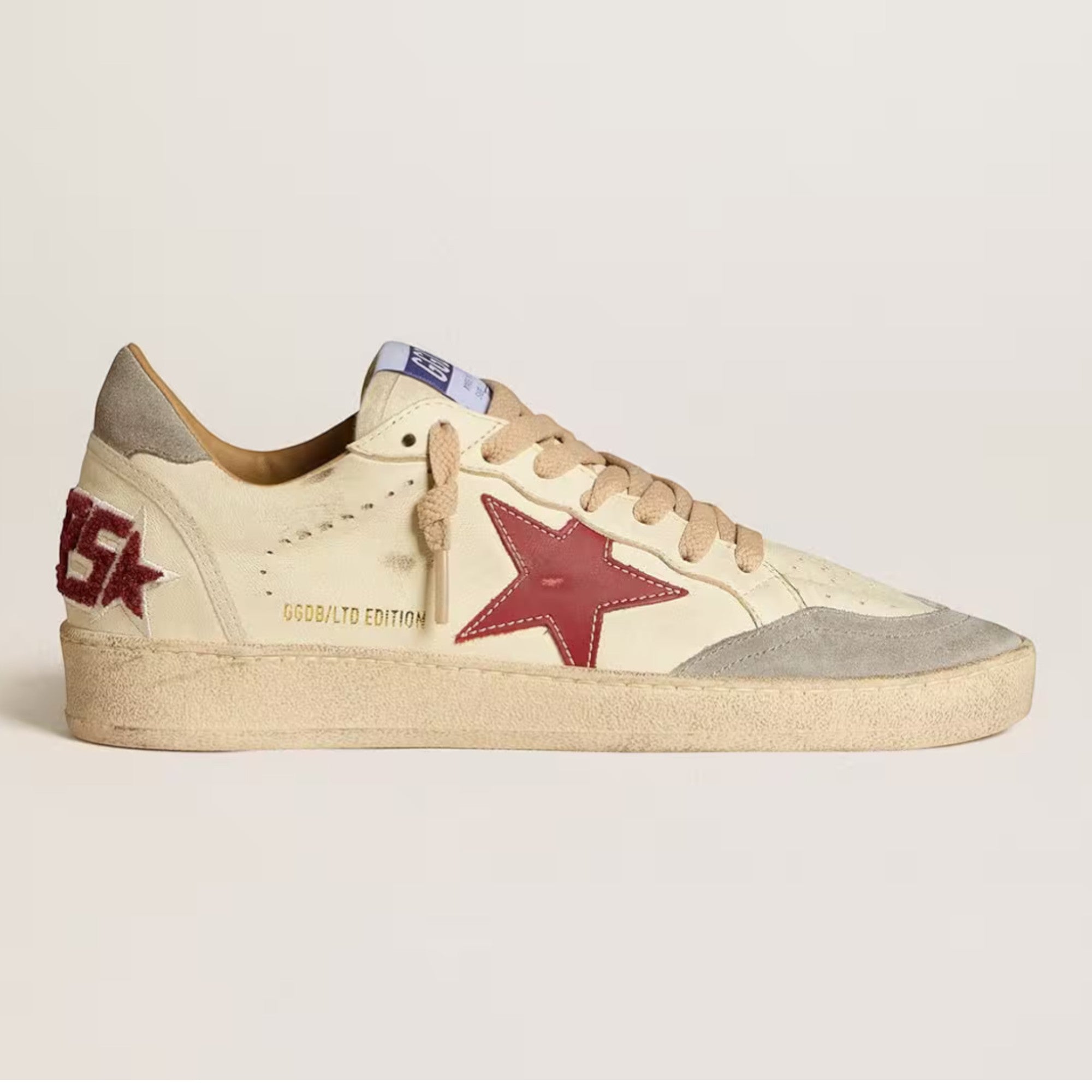 Ball Star LTD Sneakers White / Red / Grey