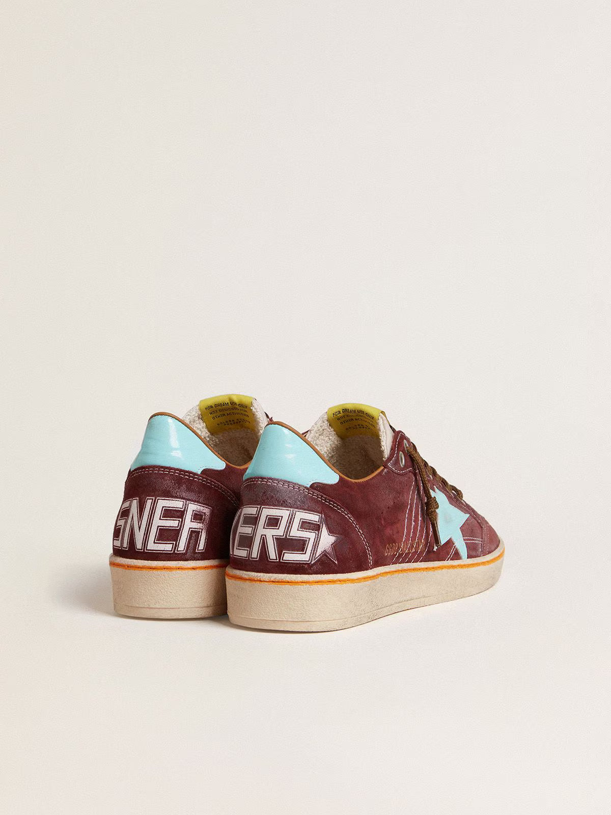 Ball Star Sneakers Dark Red / Light Blue