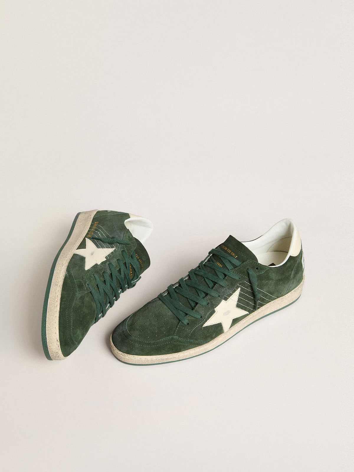 Ball Star Sneakers Green / White