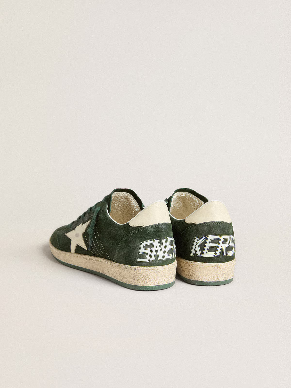 Ball Star Sneakers Green / White