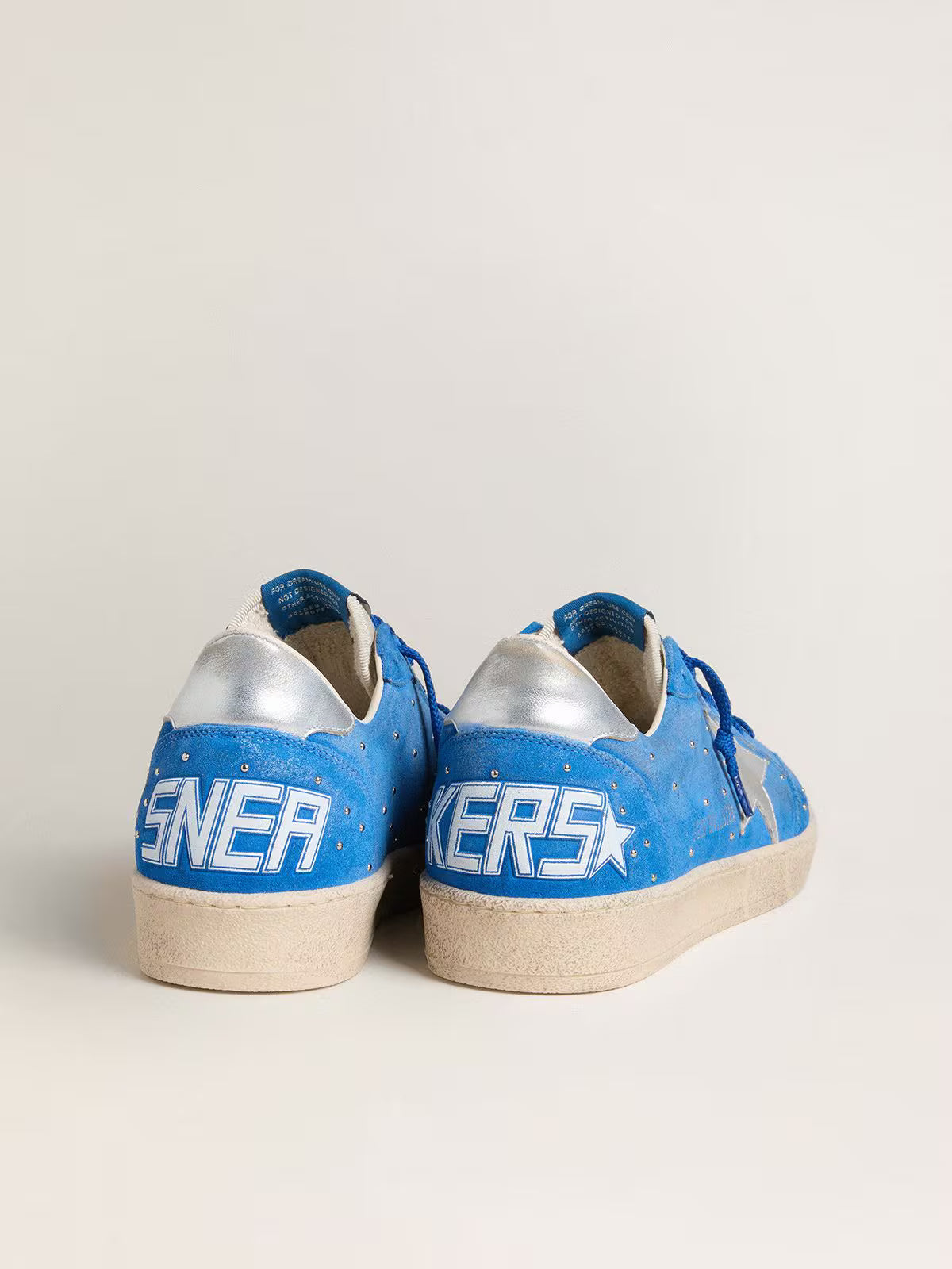 Ball Star Sneakers Light Blue / Silver