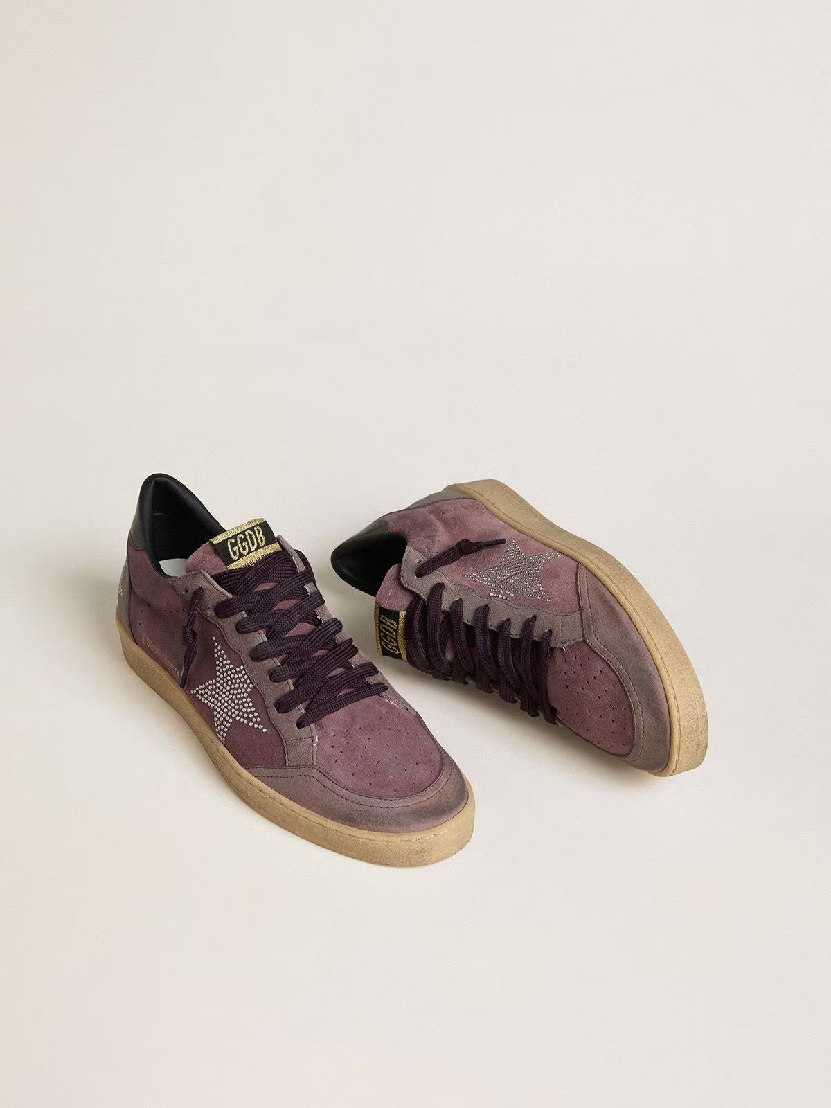 Ball Star Sneakers Purple / Silver / Black