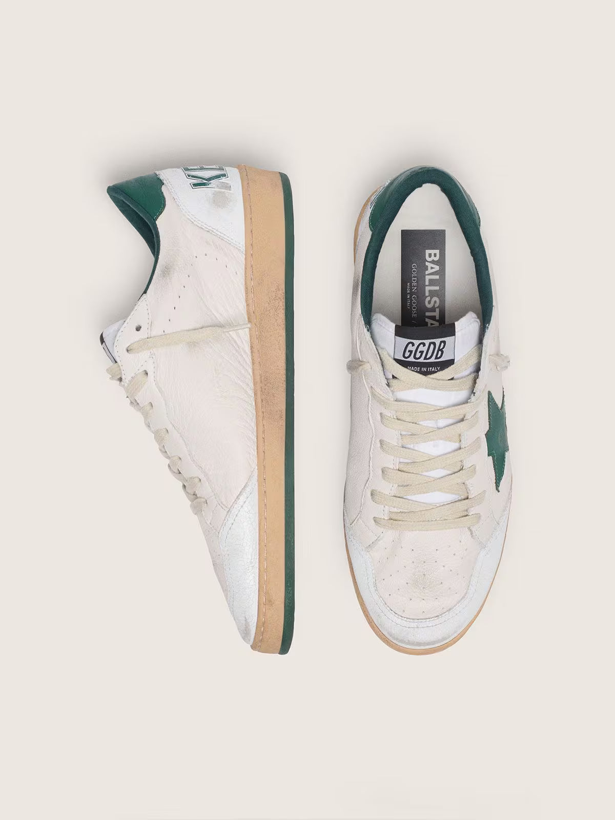Ball Star Sneakers White / Green