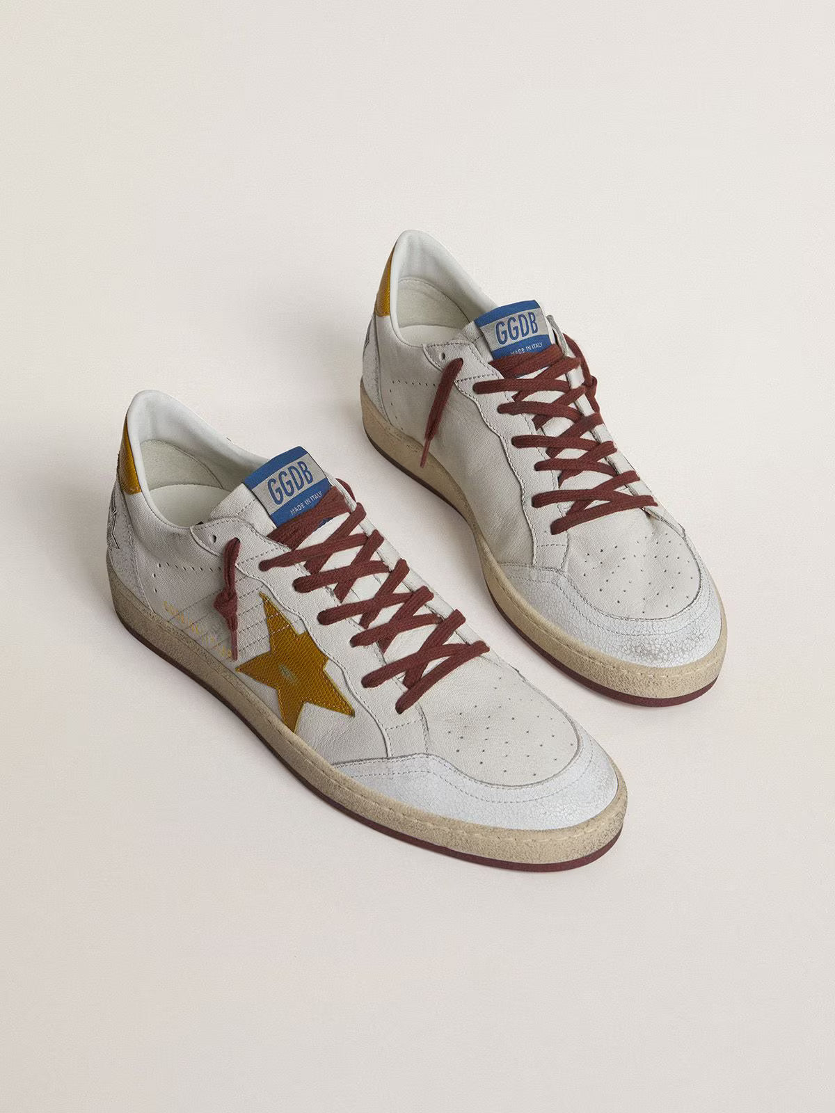 Ball Star Sneakers White / Yellow