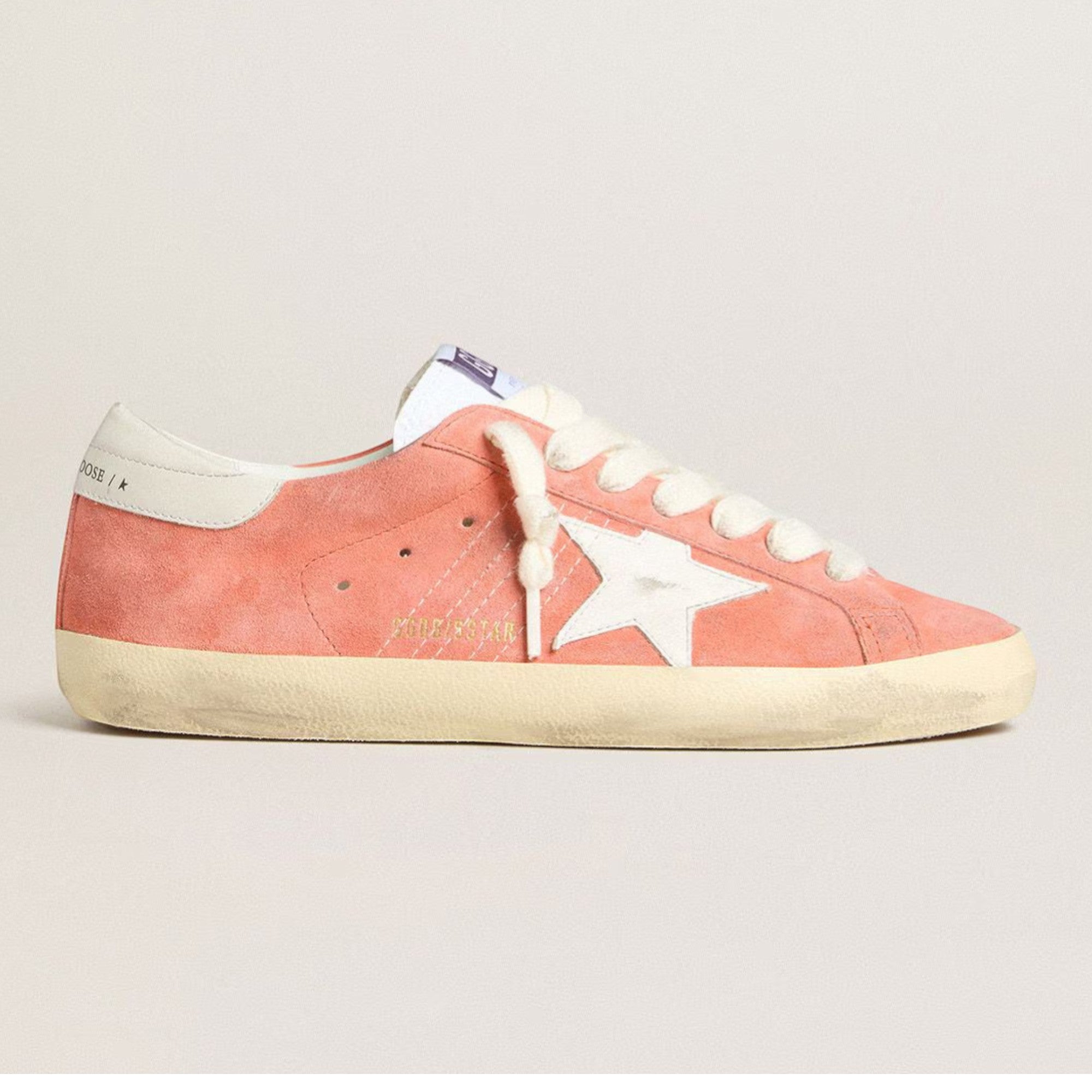 Super-Star Sneakers Coral / White