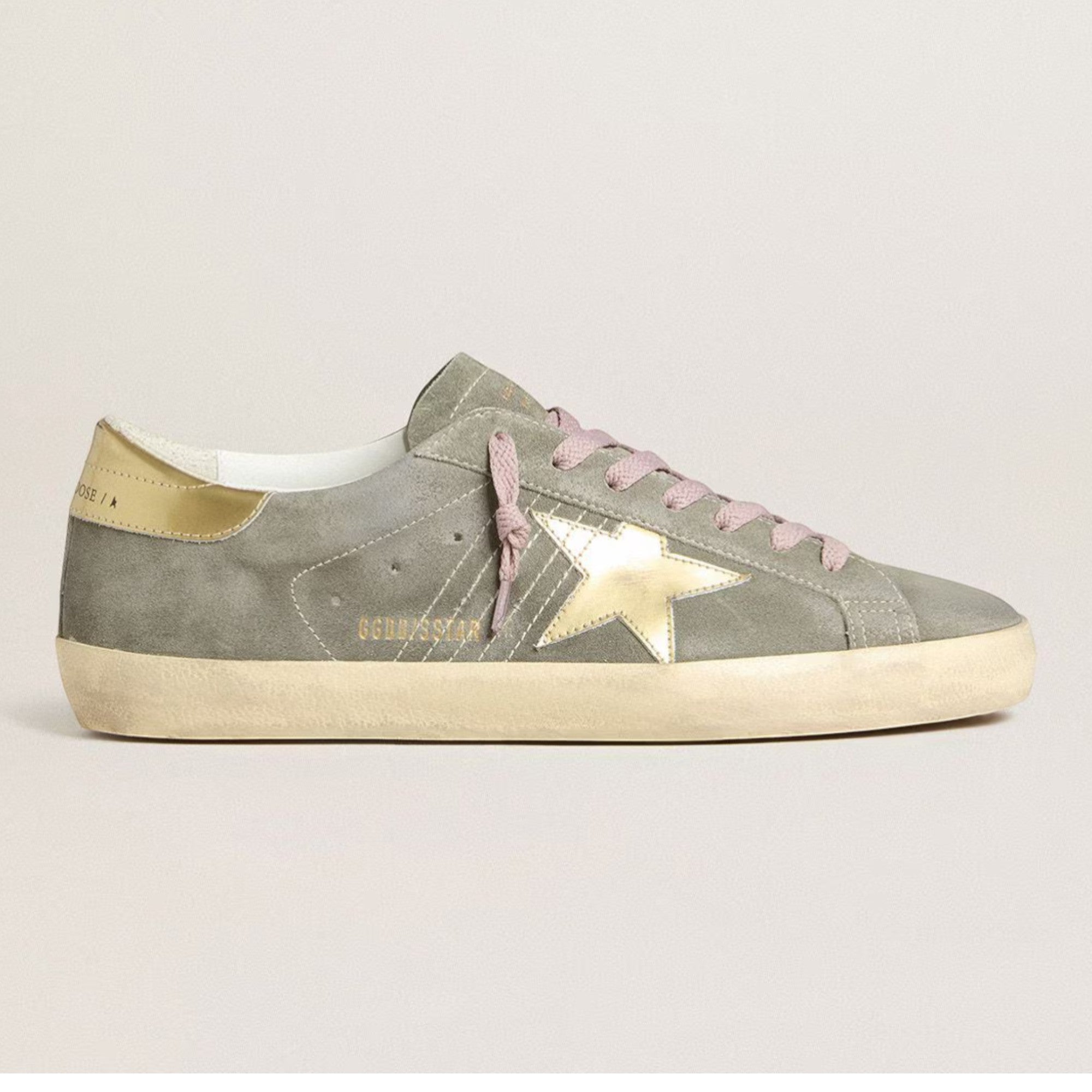Super-Star Sneakers Grey / Gold