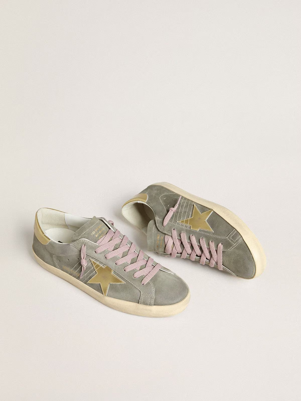 Super-Star Sneakers Grey / Gold