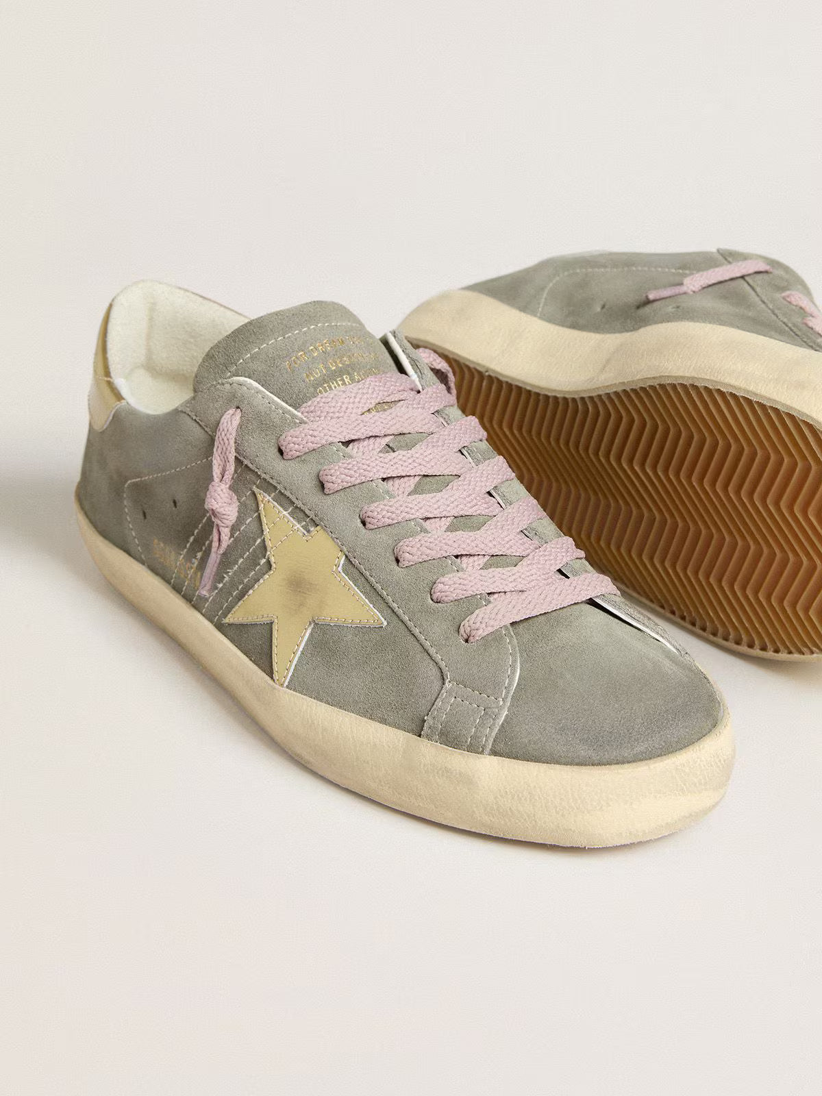 Super-Star Sneakers Grey / Gold