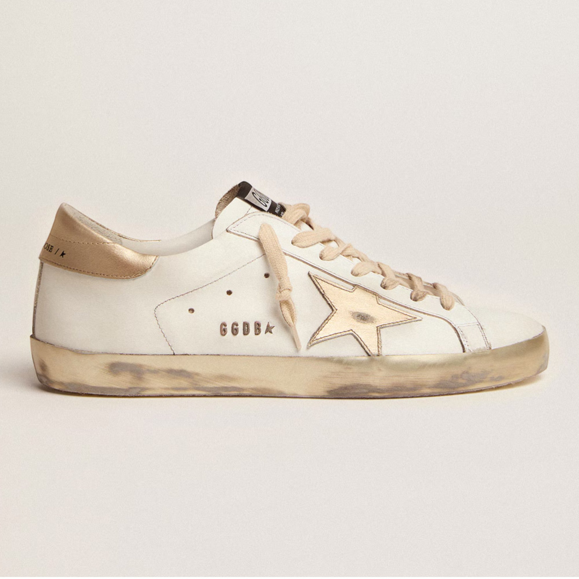 Super-Star Sneakers White / Gold