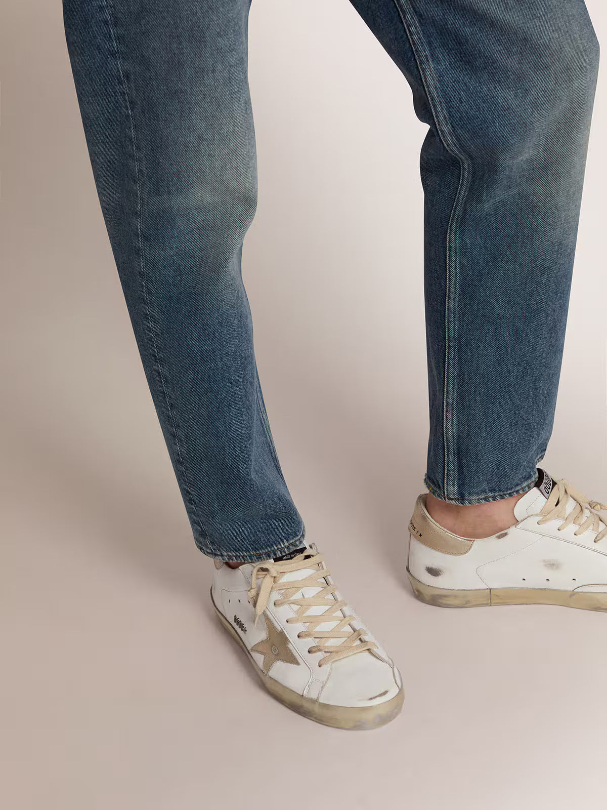 Super-Star Sneakers White / Gold