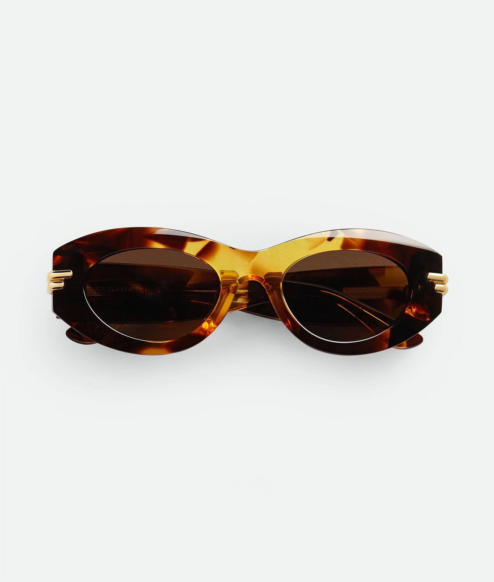 Mitre Oval Sunglasses Havana Brown