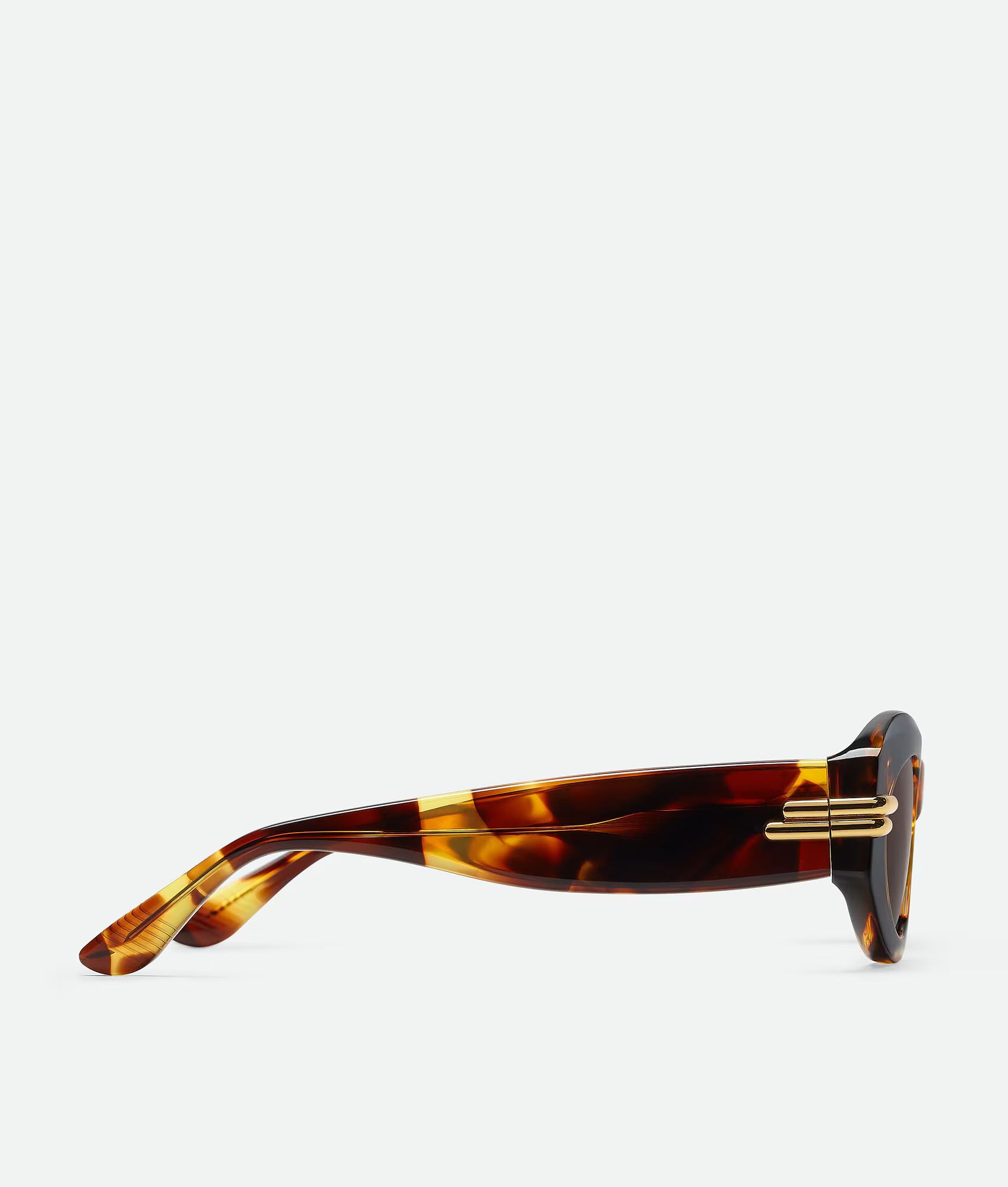 Mitre Oval Sunglasses Havana Brown