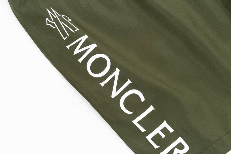 Logo Patch Swim Shorts Olive