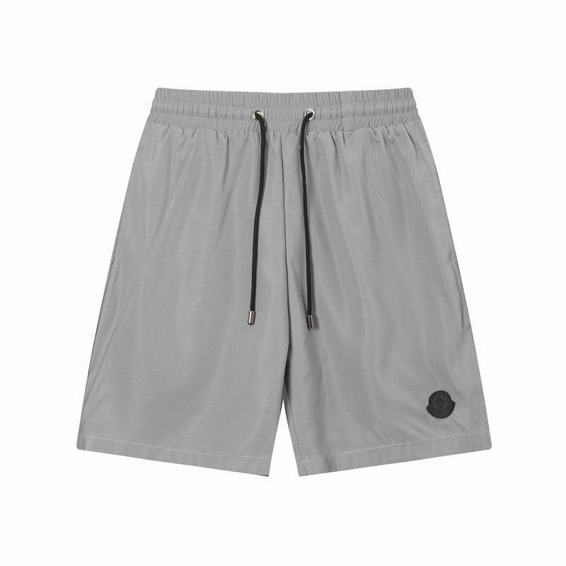 Logo Patch Swim Shorts Light Grey