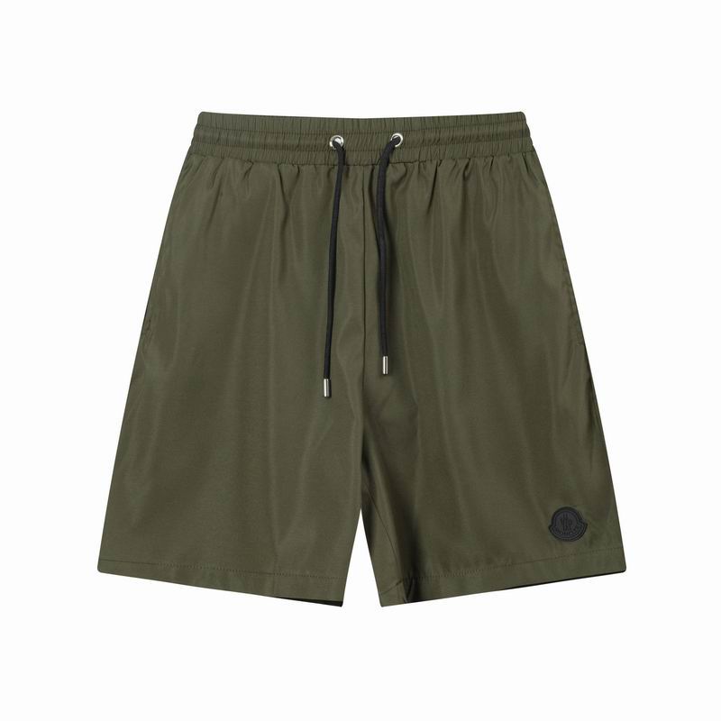 Logo Patch Swim Shorts Olive