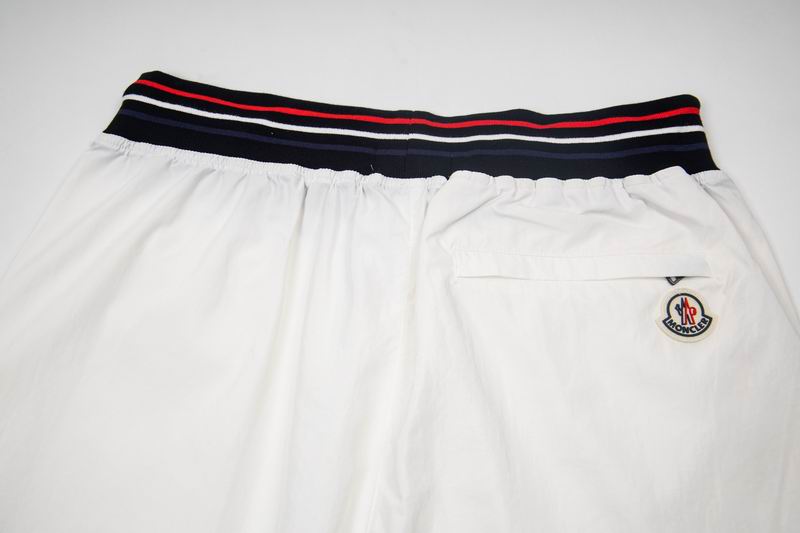 Embroidered Genius Collaboration Swim Shorts Black White