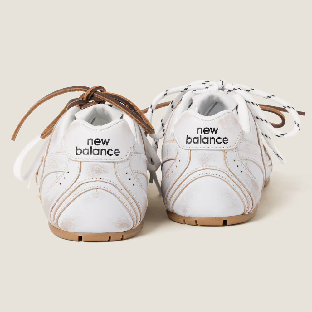 530 SL Leather Sneakers White