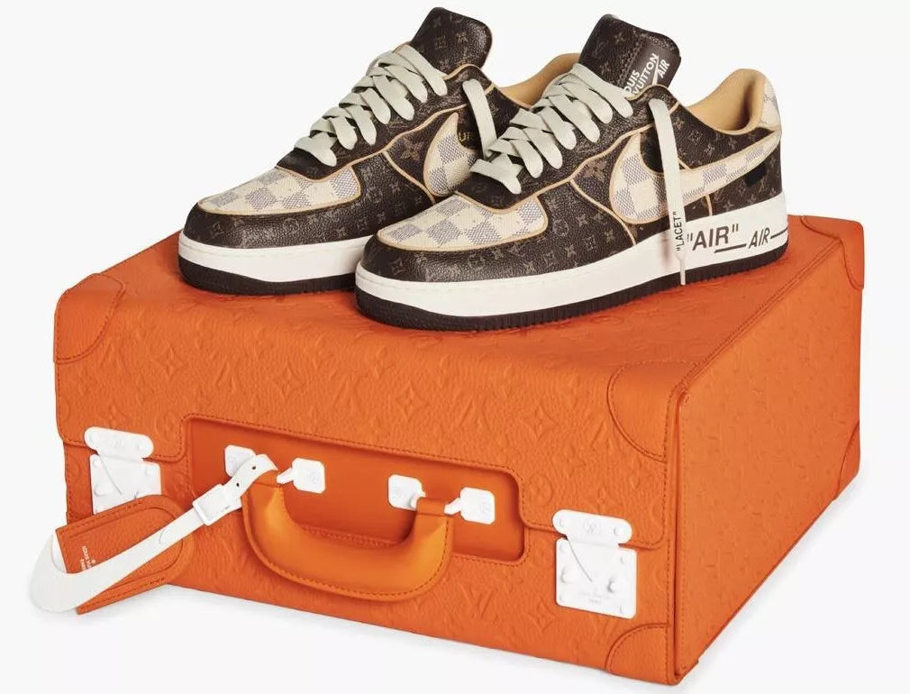 Air Force 1 Low Louis Vuitton Monogram Brown Damier Azur