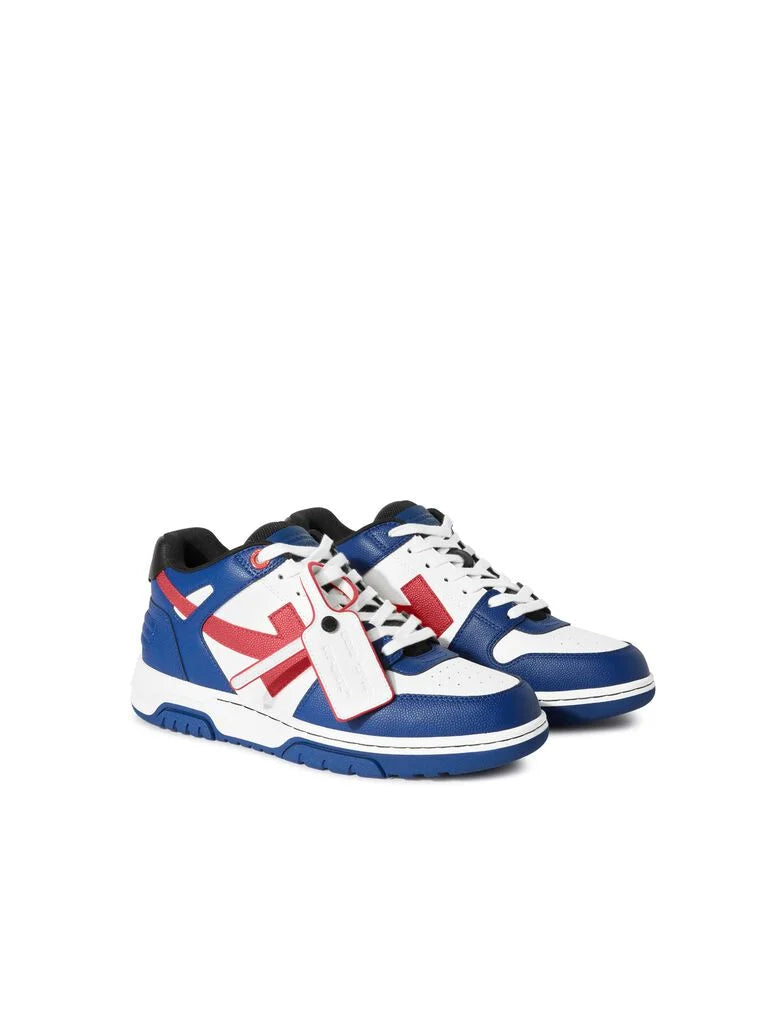 Off-White Out Of Office Basket Leather in Blue