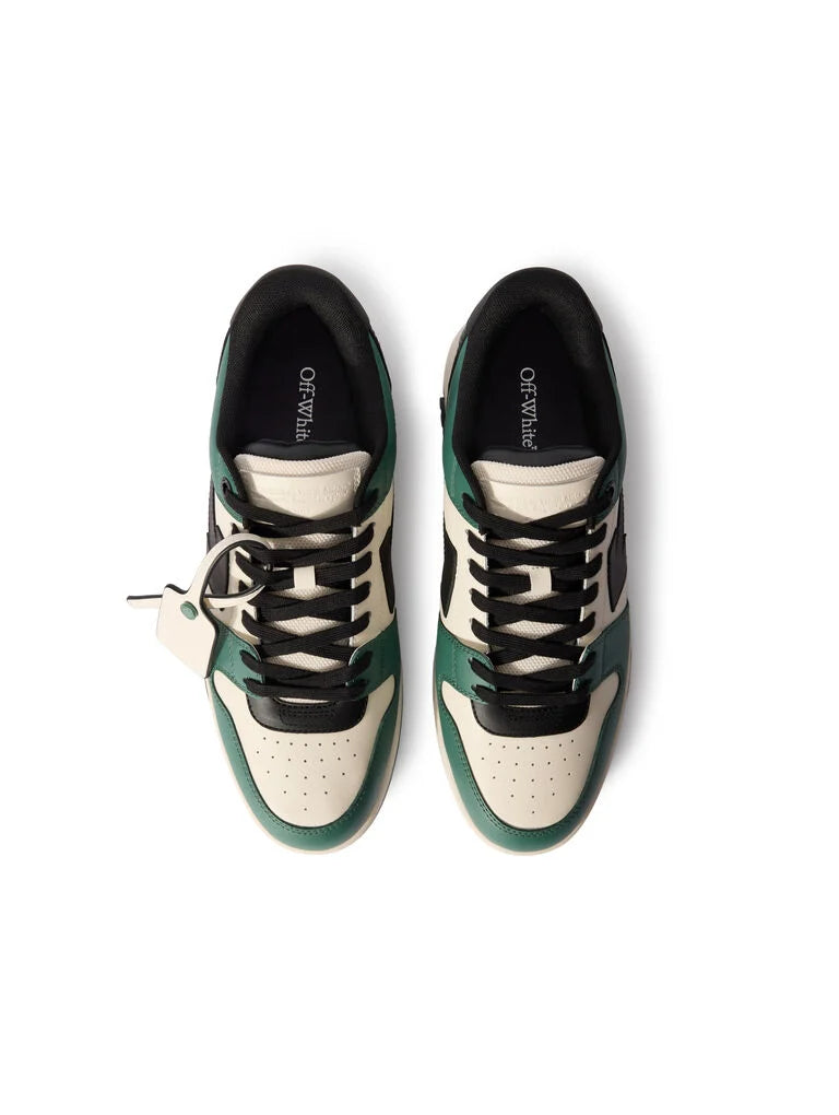 Off-White Out Of Office Sneakers in Green and Black