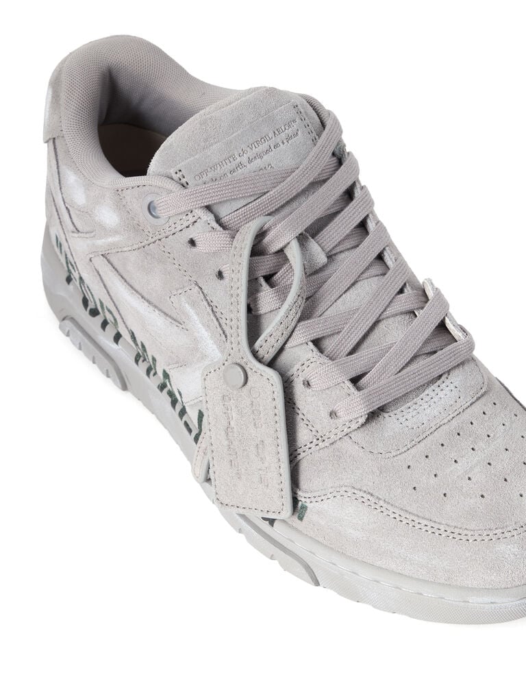 Off-White Out Of Office “For Walking” Sneakers in Grey