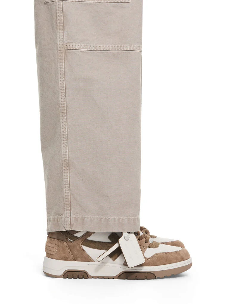 Off-White Out Of Office Sneakers in Rodio / Light Brown