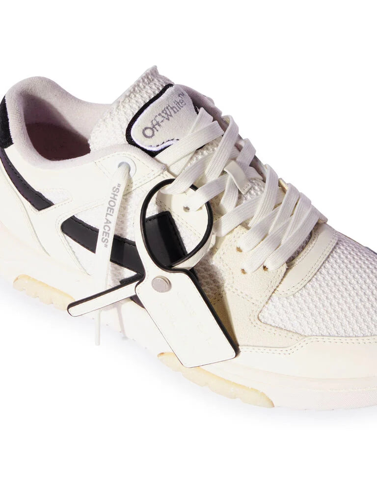 Off-White Slim Out Of Office Sneakers in White/Black