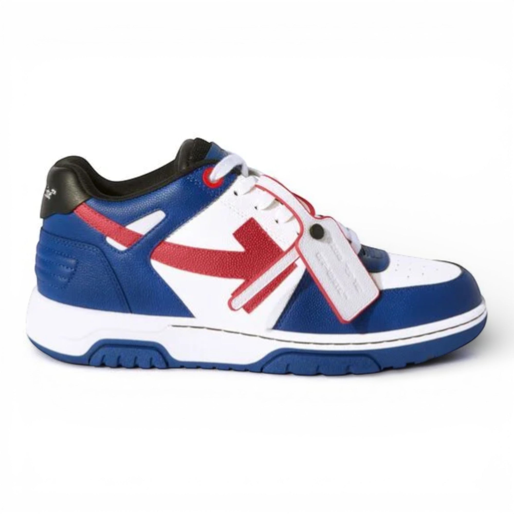 Off-White Out Of Office Basket Leather in Blue