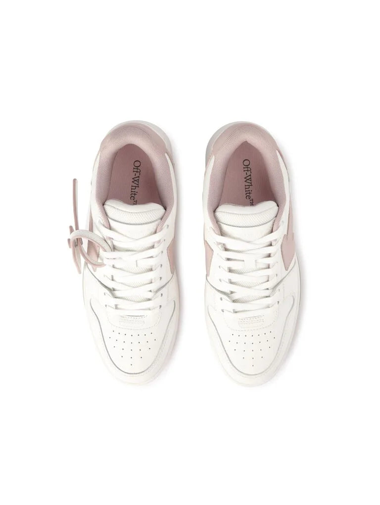 Off-White Out Of Office Calf Leather White / Water Rose