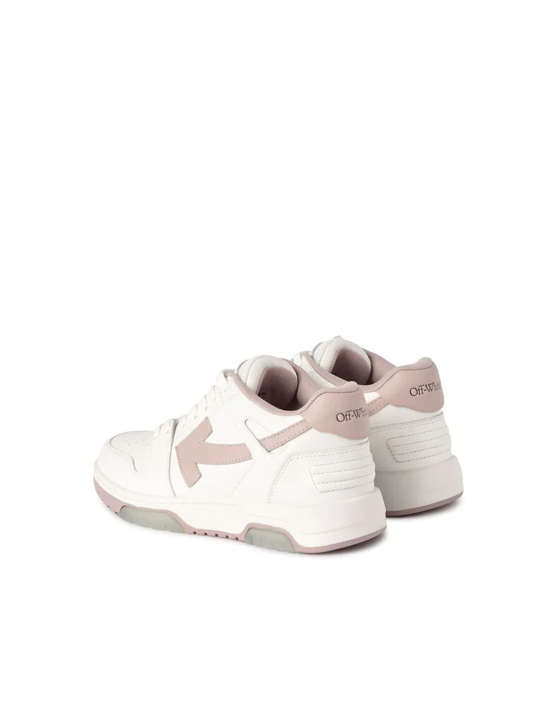 Off-White Out Of Office Calf Leather White / Water Rose