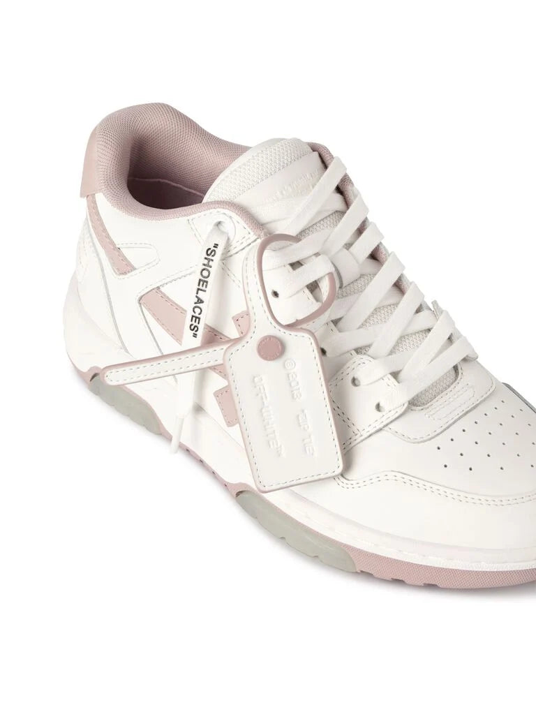 Off-White Out Of Office Calf Leather White / Water Rose
