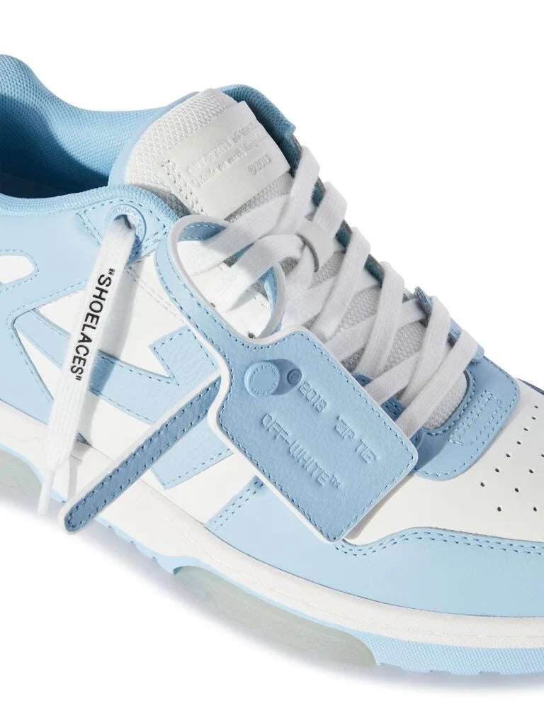 Off-White Out Of Office Sneakers in White and Light Blue