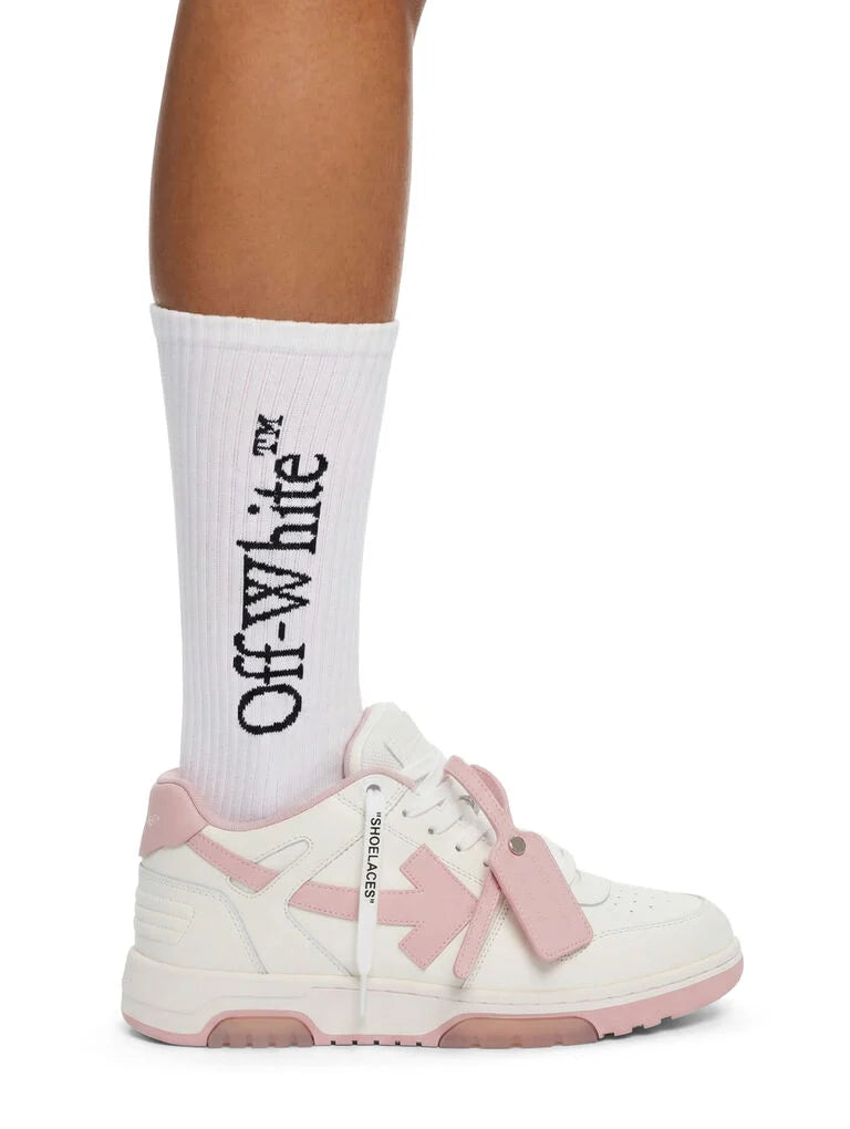 Off-White Out Of Office Sneakers in White and Pink