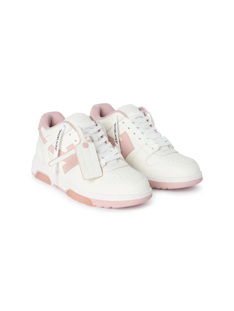 Off-White Out Of Office Sneakers in White and Pink