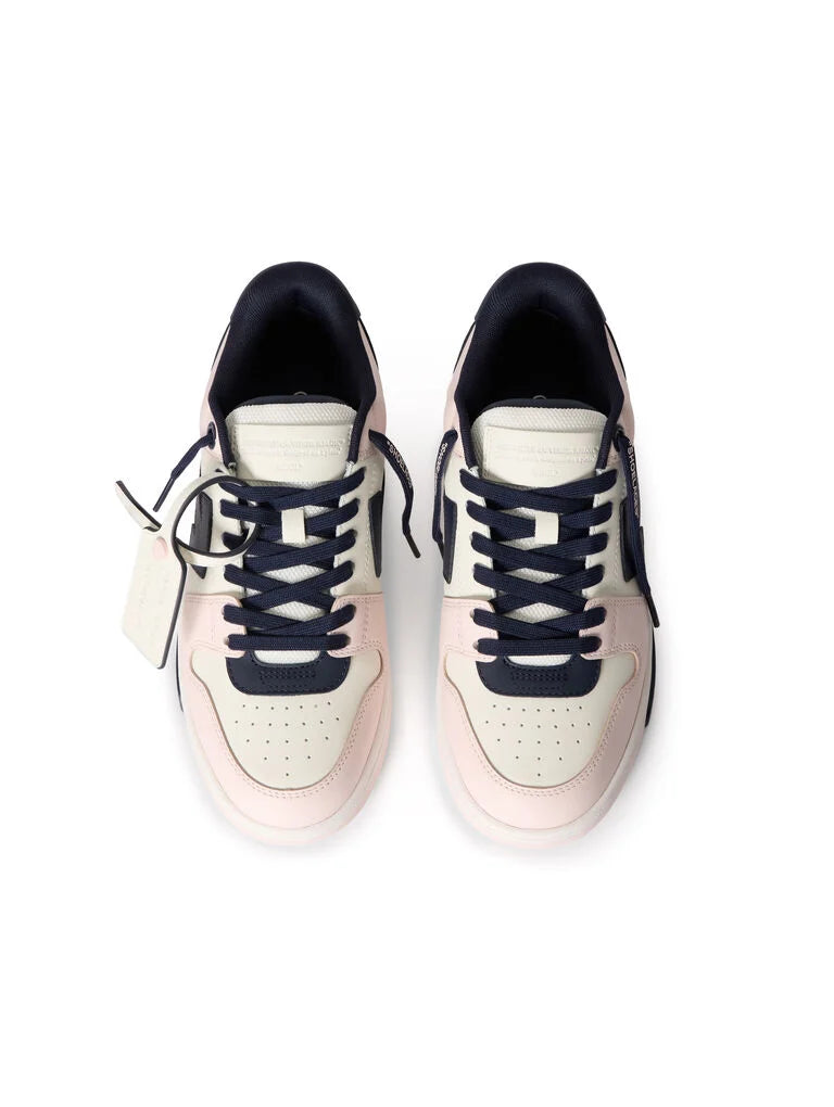 Off-White Out Of Office Sneakers in Pink and Dark Purple