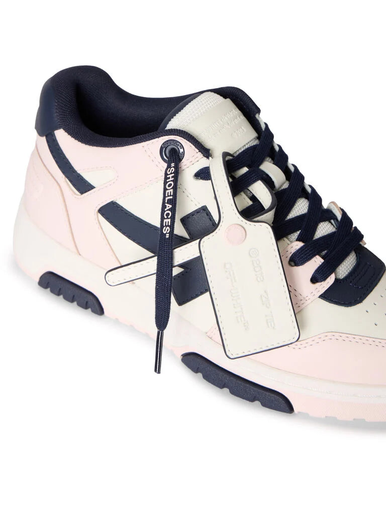 Off-White Out Of Office Sneakers in Pink and Dark Purple