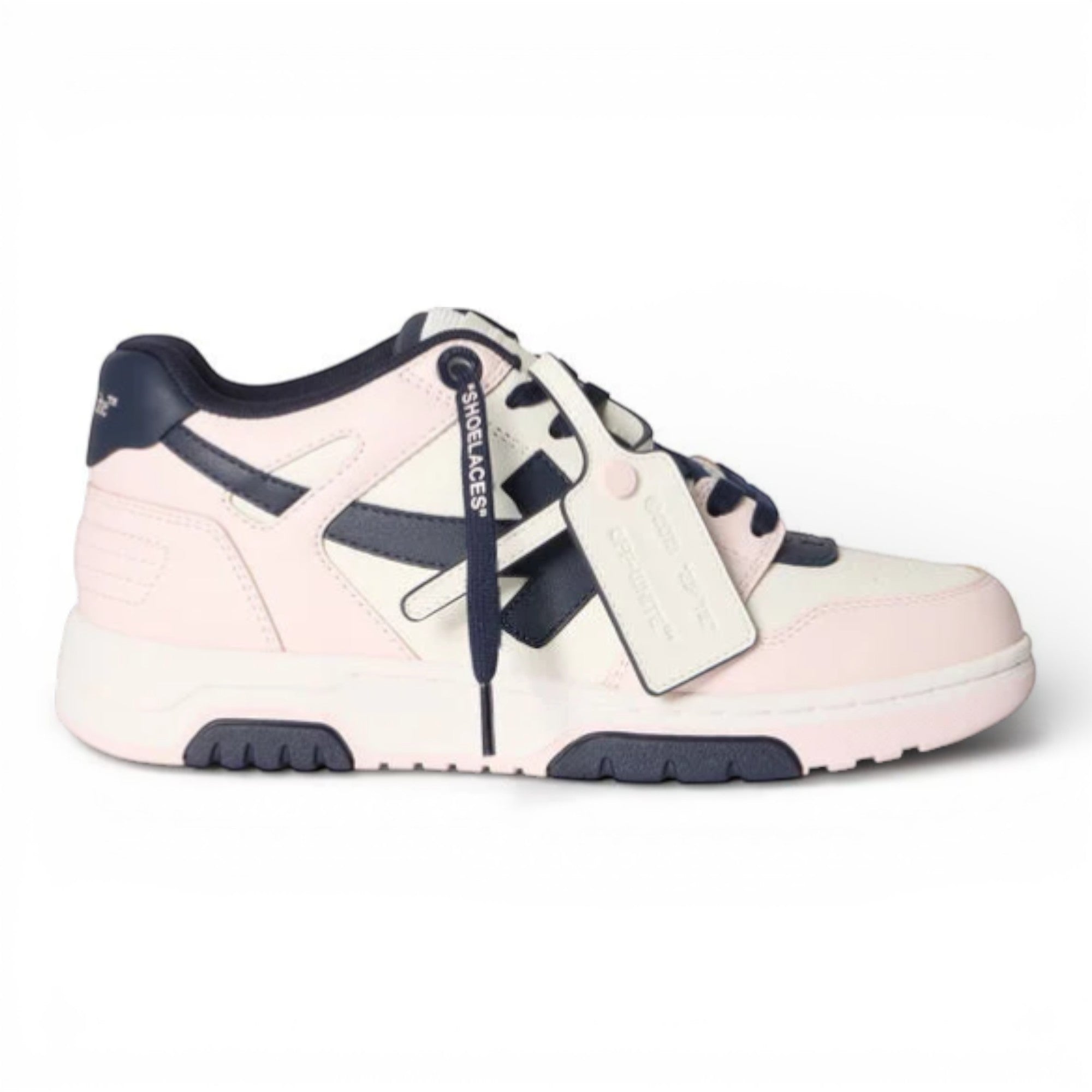 Off-White Out Of Office Sneakers in Pink and Dark Purple
