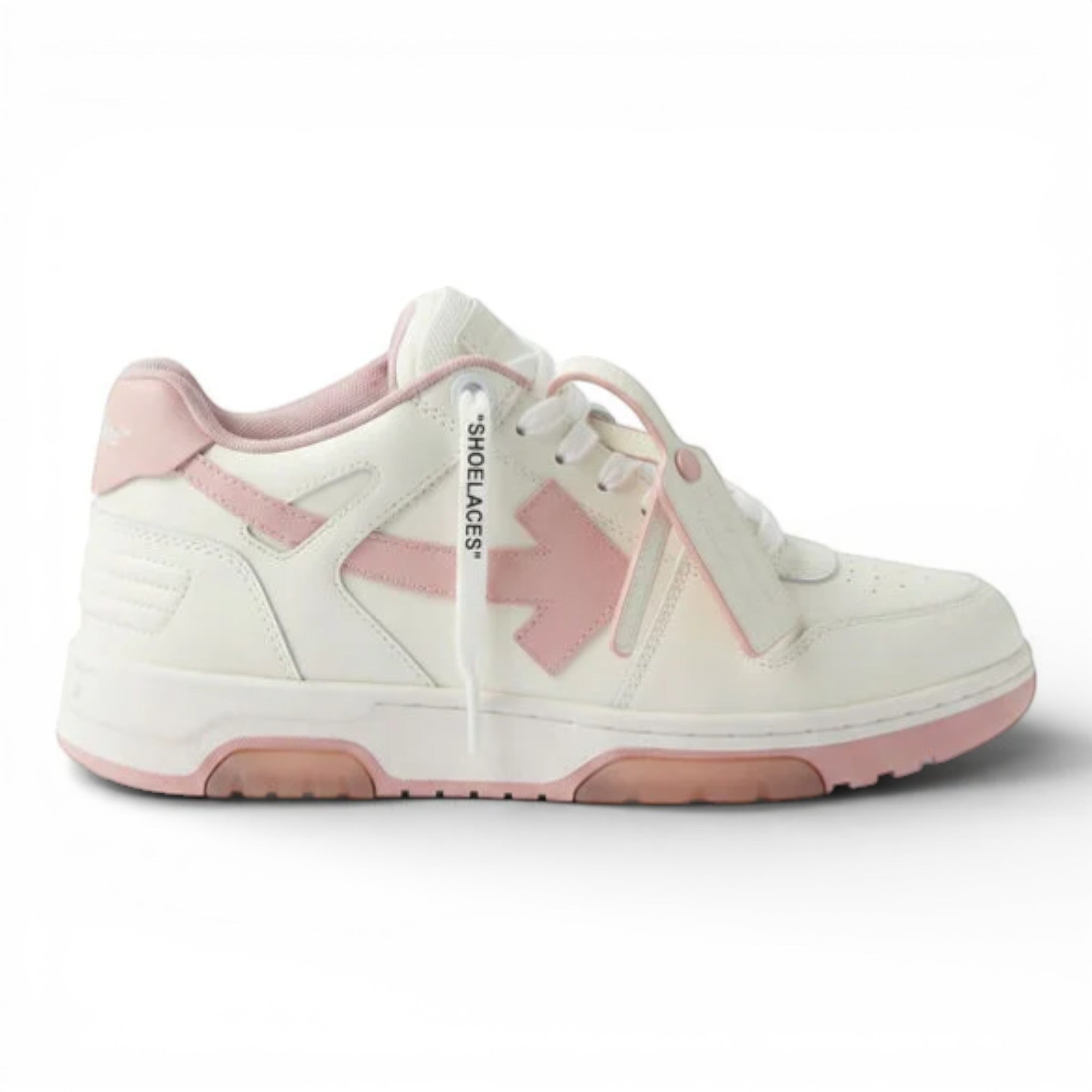 Off-White Out Of Office Sneakers in White and Pink