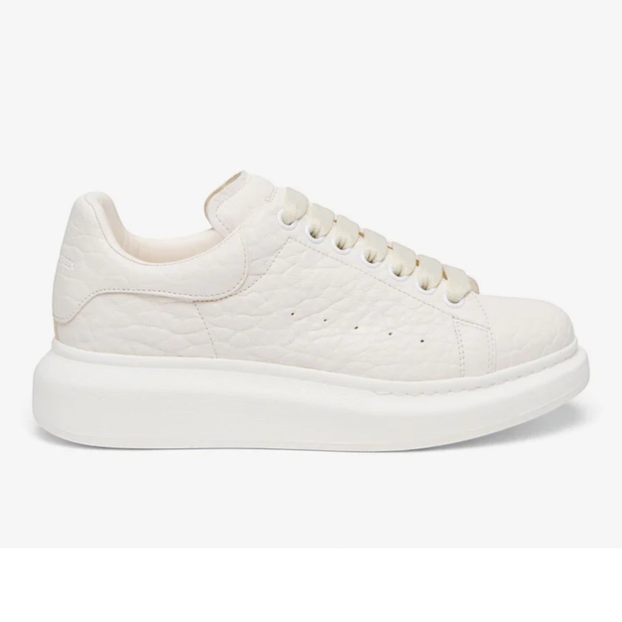 Alexander McQueen Oversized Sneaker in Off White Shearling
