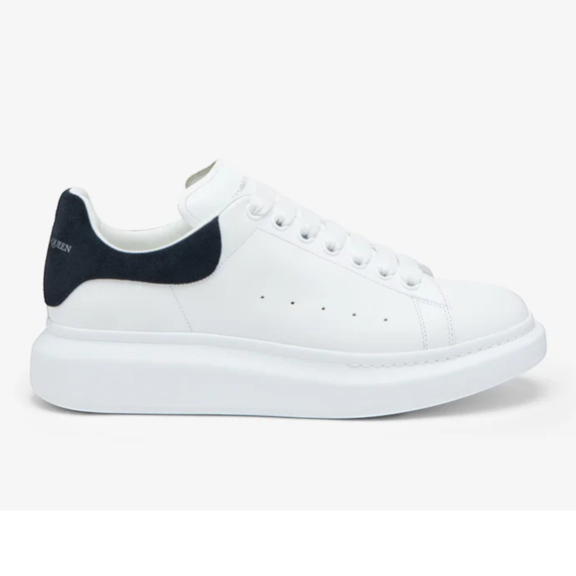 Alexander McQueen Oversized Sneaker in White Blue Grey