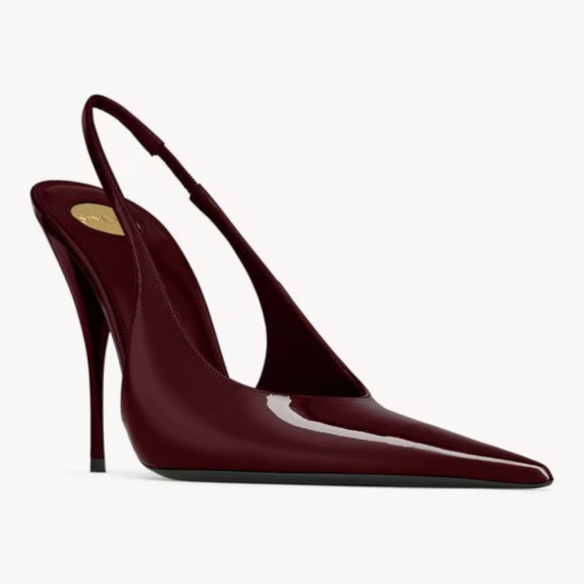 P.A.R.I.S. Slingback Pumps Marron Glace