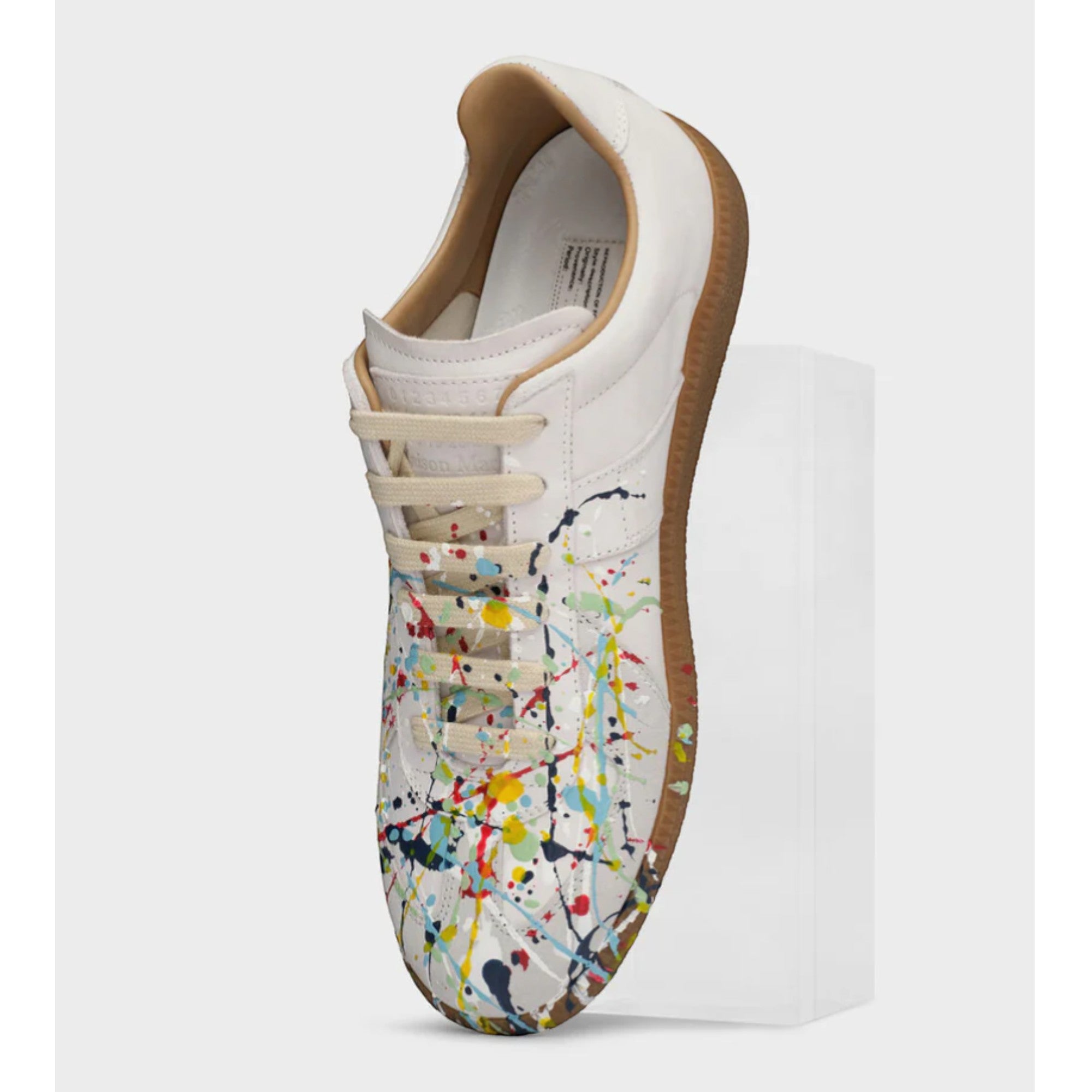 Maison Margiela Paint Replica Sneakers White