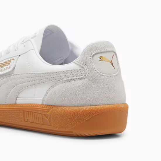 Palermo Leather Sneakers White / Glacial Gray / Gum