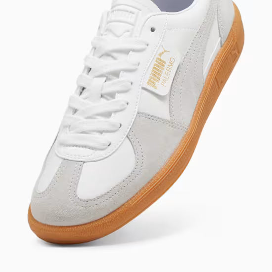 Palermo Leather Sneakers White / Glacial Gray / Gum