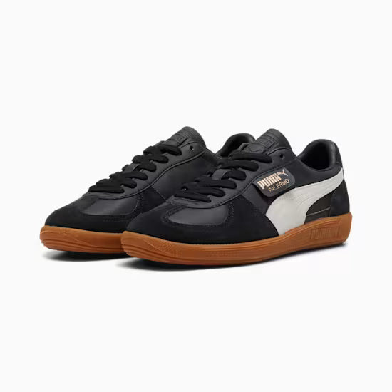 Palermo Leather Sneakers Black / Feather Gray / Gum