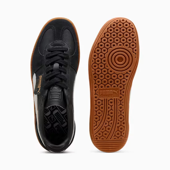 Palermo Leather Sneakers Black / Feather Gray / Gum