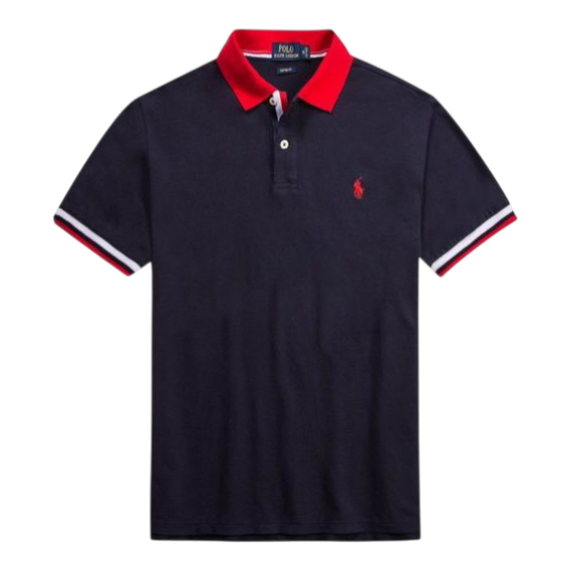 Custom Slim-Fit Mesh Polo Shirt